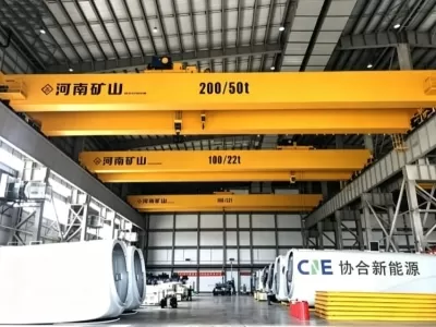 Modular Variable Frequency Wind Cranes
